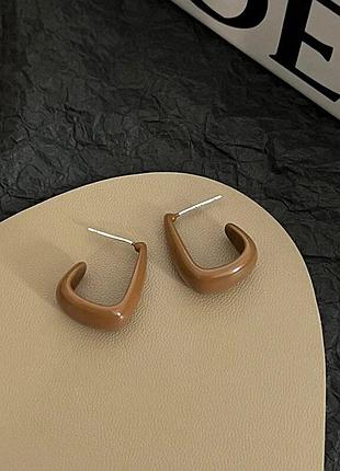 Сережки геометричні