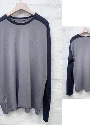 Icebreaker термо лонгслив из мягкой плотной гладкой мериносовой шерсти