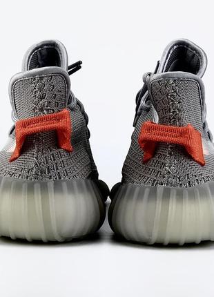 Adidas yeezy boost v350 grey/orange🆕 шикарні кросівки адідас🆕 купити накладений платіж3 фото