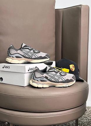 Asics gel-nyc gtx grey beige 8