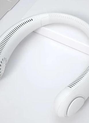 Безлопастной вентилятор на шею neck cooler с аккумулятором 4000 mah