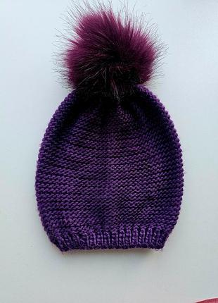 Шапочка вязана