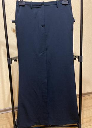 Чорна спідниця максі h&m