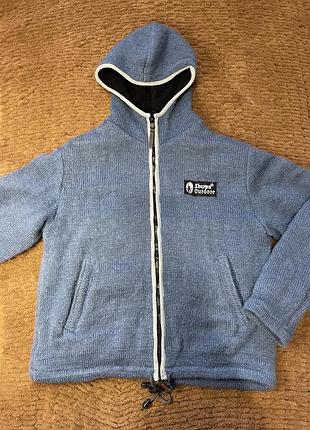 Тепла кофта sherpa із вовни 44 р