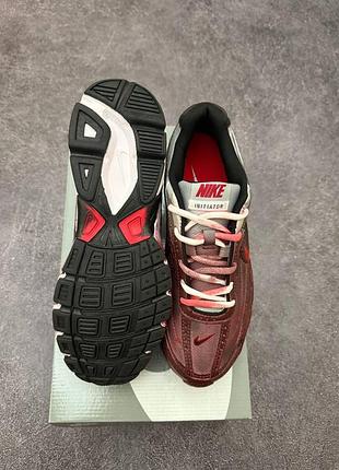 Nike initiator custom red grey dirty 4