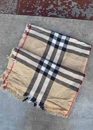 Кашеміровий великий шарф burberry