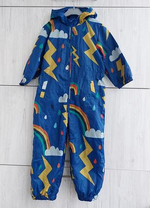 Брендовий комбінезон дощовик всередині на флісі