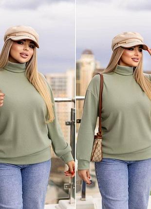 Жіноча кофта, 6 кольорів, світер, гольф ангора