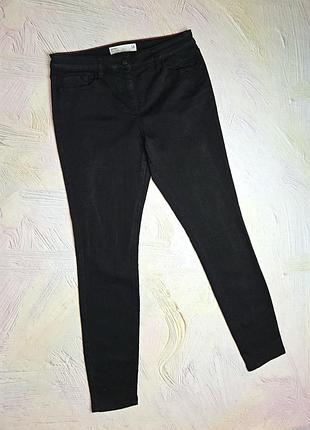 💝1+1=3 фирменные черные зауженные женские джинсы скинни средняя посадка next, размер 48 - 50