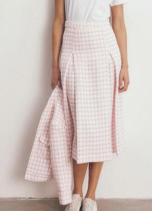Юбка в клетку 46-48 размер