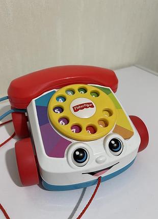 Іграшка-каталка fisher price веселий телефон