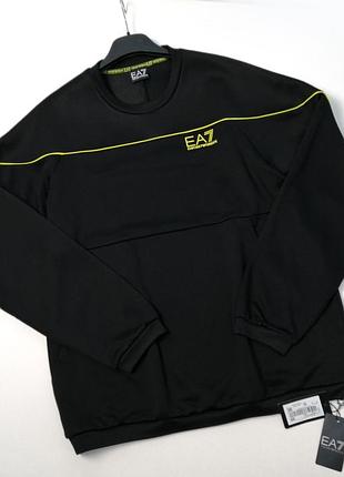 Брендовый мужской свитшот ea7 emporio armani оригинал