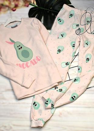 Пижама “avokado” флис-байка