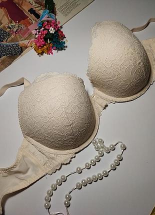 Кремовый кружный бюстгалтер george, u9 34f, eur 75f