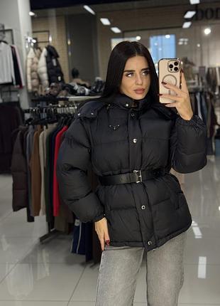 Жіноча зимова куртка трансформер