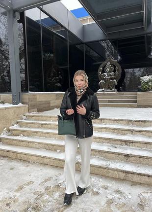 Дублянка жіноча натуральна шкіряна натуральна