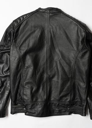 Highway leather biker jacket   [jmh016518] 6