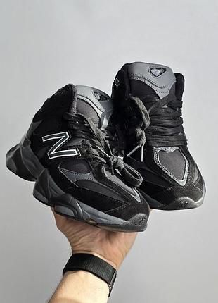 Кроссовки зимние new balance 9060 fur мех