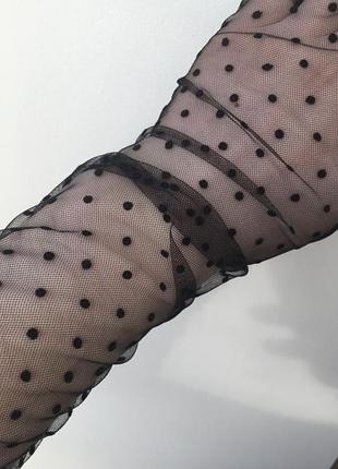 Рукавички фатинові високі