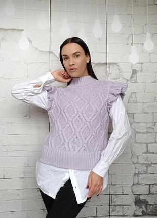 Рубашка блуза блузка светр жилетка