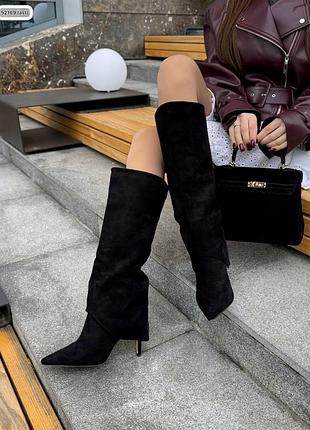 Sale🔥 замшеві чоботи