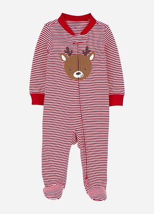 Дитячий новорічний чоловічок для новонароджених carter's