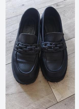 Женские кожаные лоферы l prima d'arte 40 размер