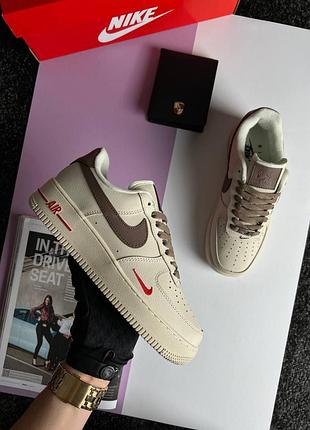 Кросівки nike air force 1 low yohood w rice beige