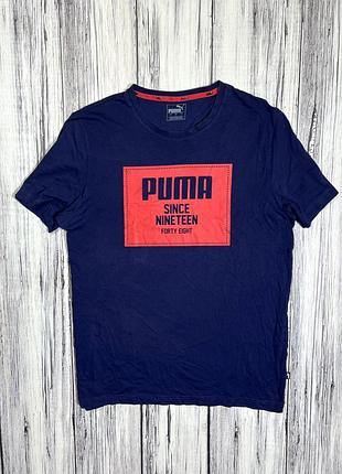 Puma футболка оригинал с принтом размер l