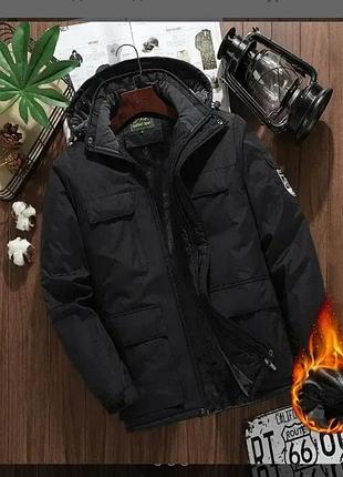 Мужская зимняя куртка. размер xl-2xl.