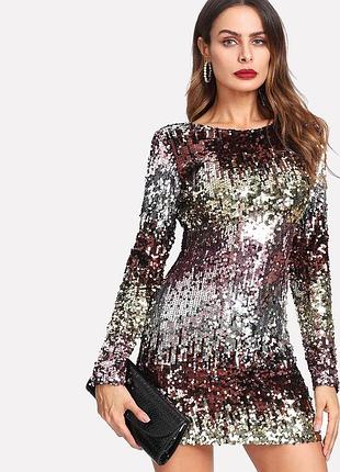 Сукня нова вечірня в паєтках