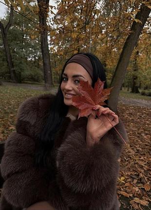 Шуба із фінського песця