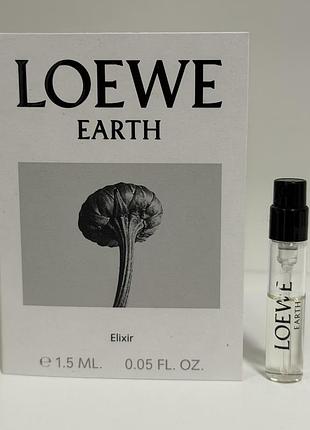 Оригинальный пробник loewe earth elixir