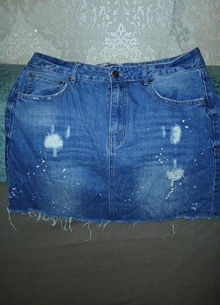 Продам джинсовую юбку