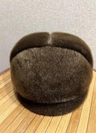 Шапка хутряна чоловіча з хутра нерви