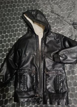 Куртка из экокожи