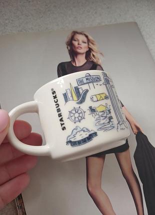 Коллекционная мини чашка кофейная starbucks