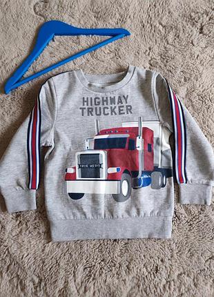 Свитер, кофта на флисе 5-6 лет