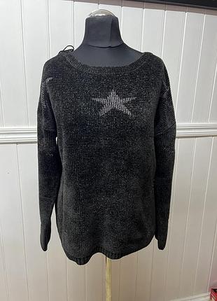 Кофта тепла жіноча чорна розмір м