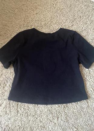 Футболка укорочена