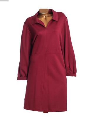Темно бордова сукня р.20