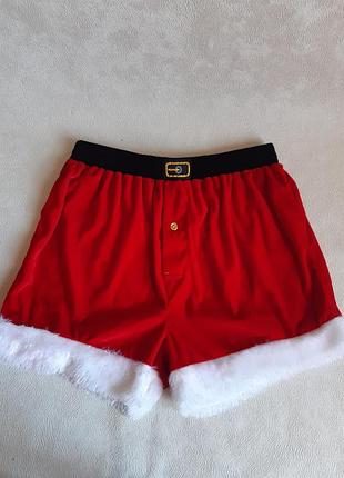 Мужские новогодние шорты размер м george