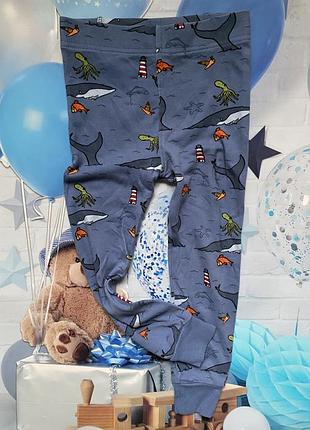 Штани піжамні хлопчик 👦 next 3/4 роки