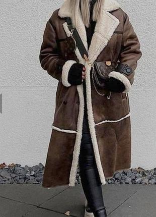 Стильна дублянка в стилі відомого бренду остання знижка