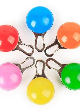 Світлодіодний нашийник для собак і котів, що світяться, підвісні ліхтарики синий