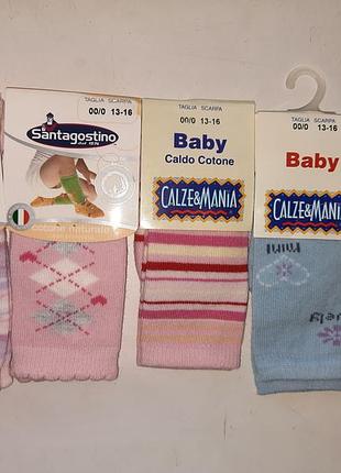 Высокие носки гольфы santagostino calzemania италия