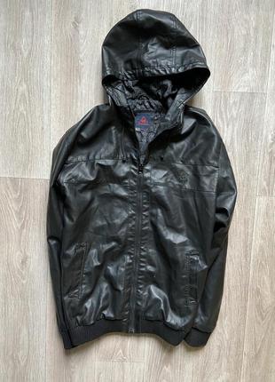 Le coq sporiff куртка з капюшоном оригінал чорна xl