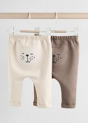 Штанці утеплені з веселим дизайном next