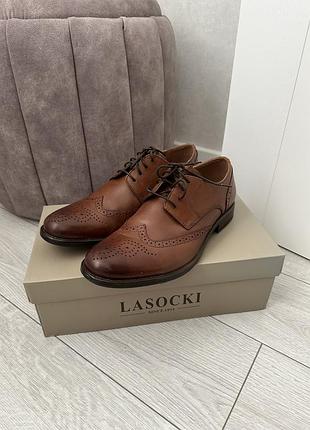 Чоловічі туфлі lasocki 43,5р