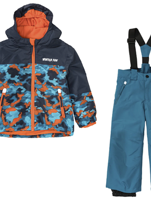 Комбінезон зимовий термо комплект лижний куртка штани lupilu 110/116